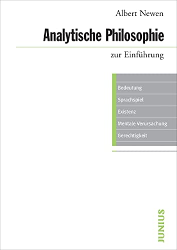 Analytische Philosophie zur Einführung von Junius Verlag GmbH
